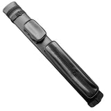 Maxbell Pool Cue Case 4 Holes PU Leather Portable Billiard Pool Cue Rod Carrying Bag black