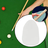 Maxbell Double Sided Pool Cue Shaft Polisher Reusable 3.1x4.7inch Deep Polishing Pad