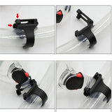 Maxbell Snorkel Keeper Tube Holder Replacement Black for Diving Snorkeling Equipment