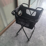 Maxbell Pickleball Tennis Ball Hopper Cart Lightweight for Coaches Learners Baseball