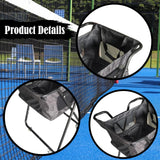 Maxbell Pickleball Tennis Ball Hopper Cart Lightweight for Coaches Learners Baseball
