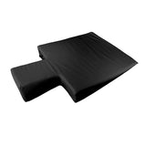 Maxbell Upholstered Wedge Large Fitness Equipment for Home Gym Body Stamina Training black