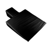 Maxbell Upholstered Wedge Large Fitness Equipment for Home Gym Body Stamina Training black