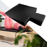 Maxbell Upholstered Wedge Large Fitness Equipment for Home Gym Body Stamina Training black