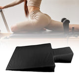 Maxbell Upholstered Wedge Large Fitness Equipment for Home Gym Body Stamina Training black