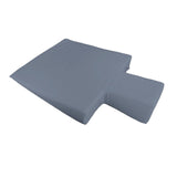 Maxbell Upholstered Wedge Large Fitness Equipment for Home Gym Body Stamina Training grey