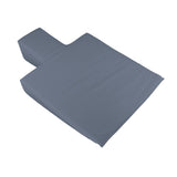 Maxbell Upholstered Wedge Large Fitness Equipment for Home Gym Body Stamina Training grey