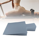 Maxbell Upholstered Wedge Large Fitness Equipment for Home Gym Body Stamina Training grey