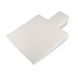 Maxbell Upholstered Wedge Large Fitness Equipment for Home Gym Body Stamina Training white