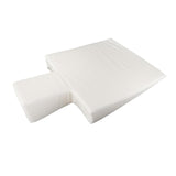 Maxbell Upholstered Wedge Large Fitness Equipment for Home Gym Body Stamina Training white