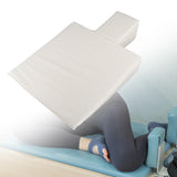 Maxbell Upholstered Wedge Large Fitness Equipment for Home Gym Body Stamina Training white