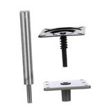 Maxbell Boat Seat Pedestal Base Mount Kit for Outdoor Activities Pontoon Boat Marine