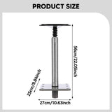 Maxbell Boat Seat Pedestal Base Mount Kit for Outdoor Activities Pontoon Boat Marine