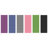 Maxbell Folding Exercise Mat Portable Foldable Yoga Mat for Training Outdoor Balance Dark Purple