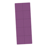Maxbell Folding Exercise Mat Portable Foldable Yoga Mat for Training Outdoor Balance Dark Purple