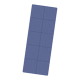 Maxbell Folding Exercise Mat Portable Foldable Yoga Mat for Training Outdoor Balance Dark Blue