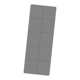 Maxbell Folding Exercise Mat Portable Foldable Yoga Mat for Training Outdoor Balance Gray