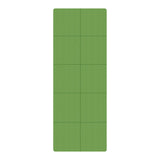 Maxbell Folding Exercise Mat Portable Foldable Yoga Mat for Training Outdoor Balance Green