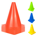 Maxbell 12 Pieces Marker Cones for Soccer Training for Basketball Outdoor Activities
