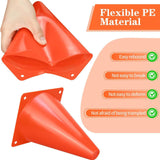 Maxbell 12 Pieces Marker Cones for Soccer Training for Basketball Outdoor Activities