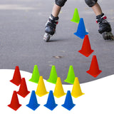 Maxbell 12 Pieces Marker Cones for Soccer Training for Basketball Outdoor Activities