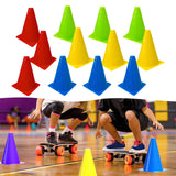 Maxbell 12 Pieces Marker Cones for Soccer Training for Basketball Outdoor Activities