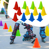 Maxbell 12 Pieces Marker Cones for Soccer Training for Basketball Outdoor Activities