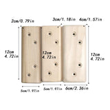Maxbell 3x Rock Climbing Holds Upper Body Workout Sturdy Athlete Pull up Fingerboard
