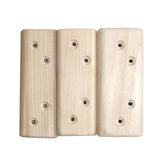 Maxbell 3x Rock Climbing Holds Upper Body Workout Sturdy Athlete Pull up Fingerboard