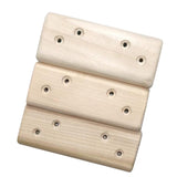 Maxbell 3x Rock Climbing Holds Upper Body Workout Sturdy Athlete Pull up Fingerboard