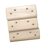 Maxbell 3x Rock Climbing Holds Upper Body Workout Sturdy Athlete Pull up Fingerboard