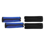 Maxbell 2x Pull up Bar Grips 3mm Thick Grip Wraps for Exercise Equipment Fitness Gym Blue