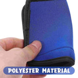 Maxbell 2x Pull up Bar Grips 3mm Thick Grip Wraps for Exercise Equipment Fitness Gym Blue