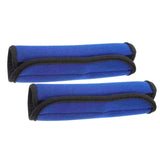 Maxbell 2x Pull up Bar Grips 3mm Thick Grip Wraps for Exercise Equipment Fitness Gym Blue
