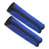 Maxbell 2x Pull up Bar Grips 3mm Thick Grip Wraps for Exercise Equipment Fitness Gym Blue