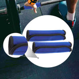 Maxbell 2x Pull up Bar Grips 3mm Thick Grip Wraps for Exercise Equipment Fitness Gym Blue