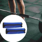 Maxbell 2x Pull up Bar Grips 3mm Thick Grip Wraps for Exercise Equipment Fitness Gym Blue