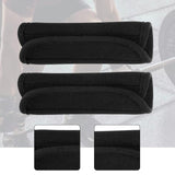 Maxbell 2x Pull up Bar Grips 3mm Thick Grip Wraps for Exercise Equipment Fitness Gym Black