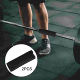 Maxbell 2x Pull up Bar Grips 3mm Thick Grip Wraps for Exercise Equipment Fitness Gym Black