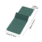 Maxbell Foldable Yoga Mat Equipment Women/Men Fitness Mat for Workout Fitness Travel Green