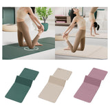Maxbell Foldable Yoga Mat Equipment Women/Men Fitness Mat for Workout Fitness Travel Green