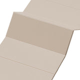 Maxbell Foldable Yoga Mat Equipment Women/Men Fitness Mat for Workout Fitness Travel Beige