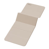 Maxbell Foldable Yoga Mat Equipment Women/Men Fitness Mat for Workout Fitness Travel Beige