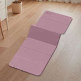 Maxbell Foldable Yoga Mat Equipment Women/Men Fitness Mat for Workout Fitness Travel Pink