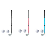 Maxbell Golf Training Club 17-33 Inches Telescopic Rubber Grip Multipurpose Aluminum Black