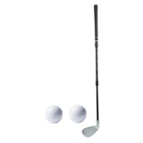 Maxbell Golf Training Club 17-33 Inches Telescopic Rubber Grip Multipurpose Aluminum Black