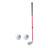 Maxbell Golf Training Club 17-33 Inches Telescopic Rubber Grip Multipurpose Aluminum Red