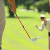 Maxbell Golf Training Club 17-33 Inches Telescopic Rubber Grip Multipurpose Aluminum Red