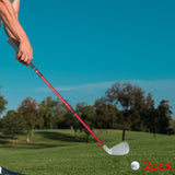 Maxbell Golf Training Club 17-33 Inches Telescopic Rubber Grip Multipurpose Aluminum Red