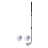 Maxbell Golf Training Club 17-33 Inches Telescopic Rubber Grip Multipurpose Aluminum Blue
